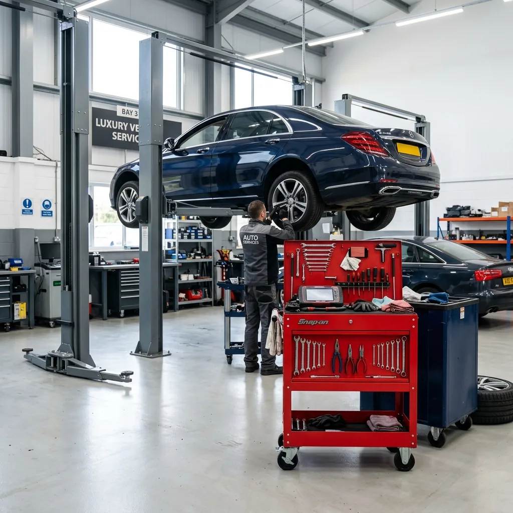 Kompleks motoryzacyjny Mercar - hala myjni i warsztatu